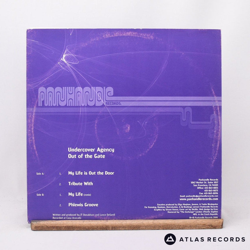 Undercover Agency - Out Of The Gate - 12" Vinyl Record - VG+/EX