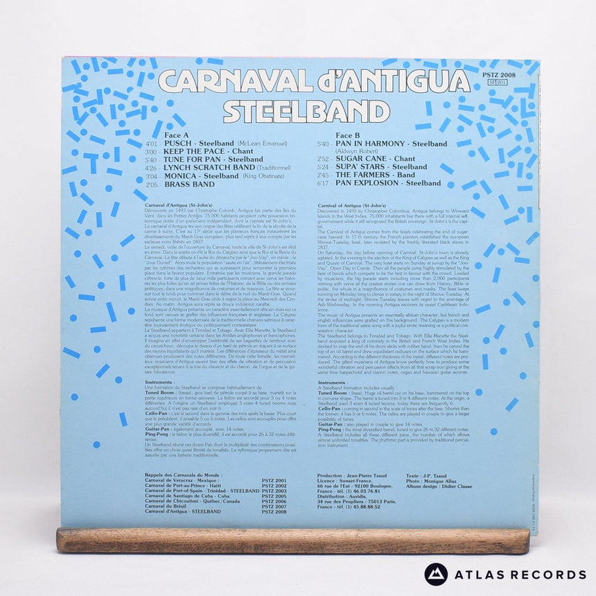 Unknown Artist - Carnaval De St. John's - Antigua - LP Vinyl Record - EX/EX