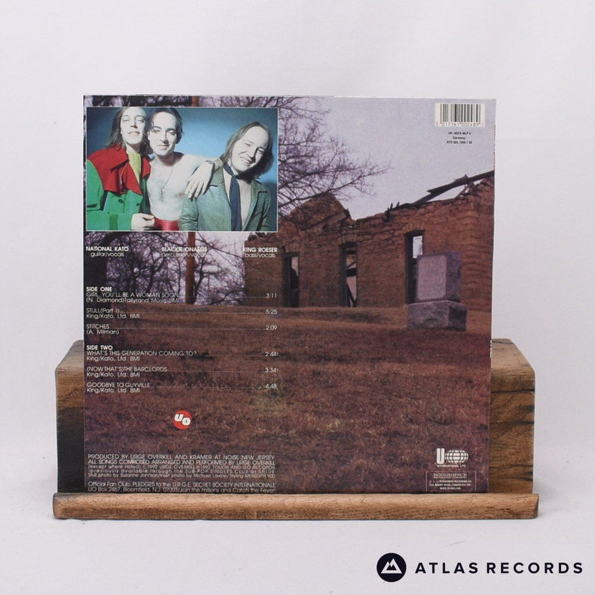 Urge Overkill - Stull EP - +A +B 10" Vinyl Record - EX/VG+