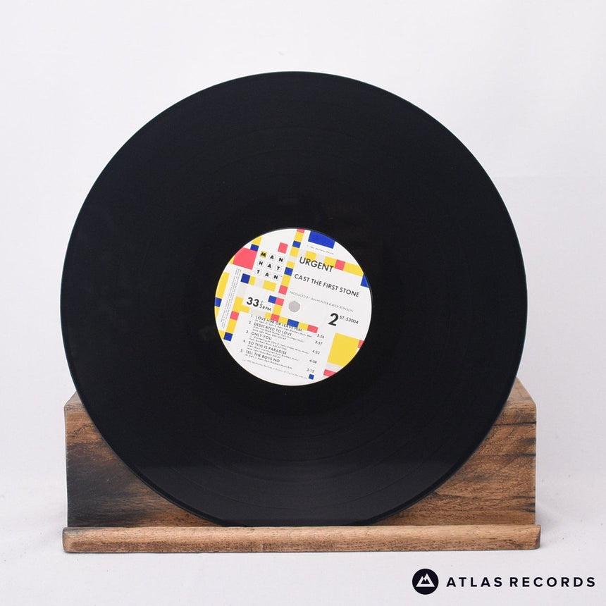 Urgent - Cast The First Stone - LP Vinyl Record - VG+/EX