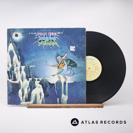 Uriah Heep Demons And Wizards LP Vinyl Record - Front Cover & Record