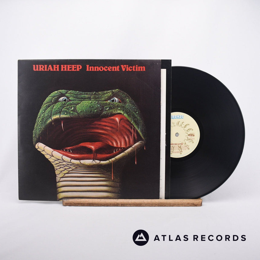 Uriah Heep Innocent Victim LP Vinyl Record - Front Cover & Record