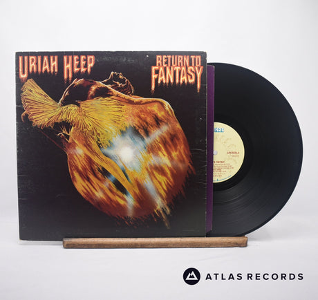 Uriah Heep Return To Fantasy LP Vinyl Record - Front Cover & Record