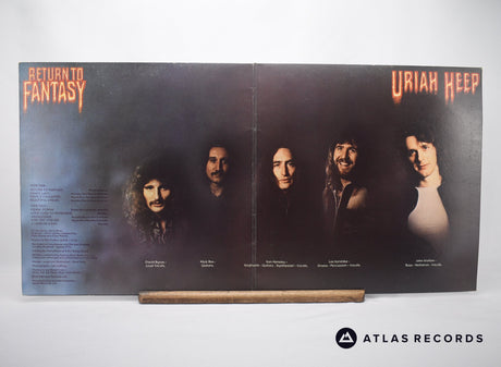Uriah Heep - Return To Fantasy - Gatefold A-1 B-1 LP Vinyl Record - VG+/VG+
