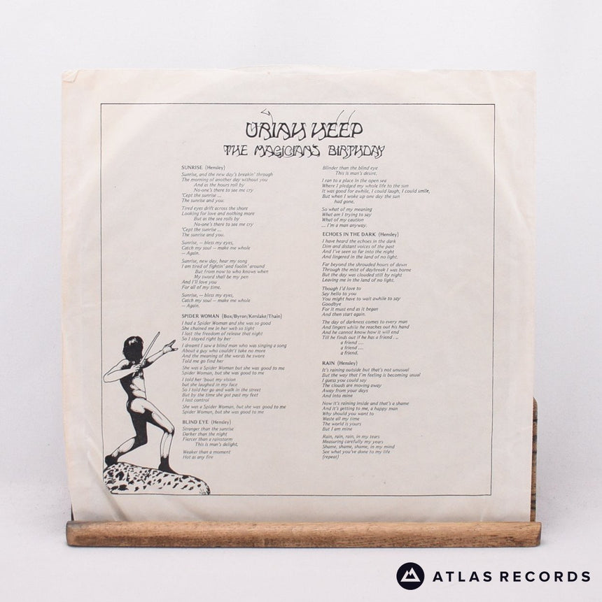 Uriah Heep - The Magician's Birthday - A-1 B-1 LP Vinyl Record - EX/VG+