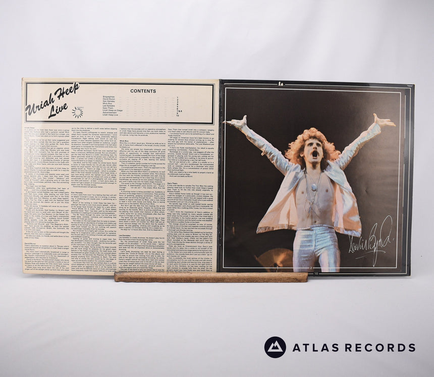 Uriah Heep - Uriah Heep Live - A-2 B-2 A-1 B-1 Double LP Vinyl Record - VG+/EX