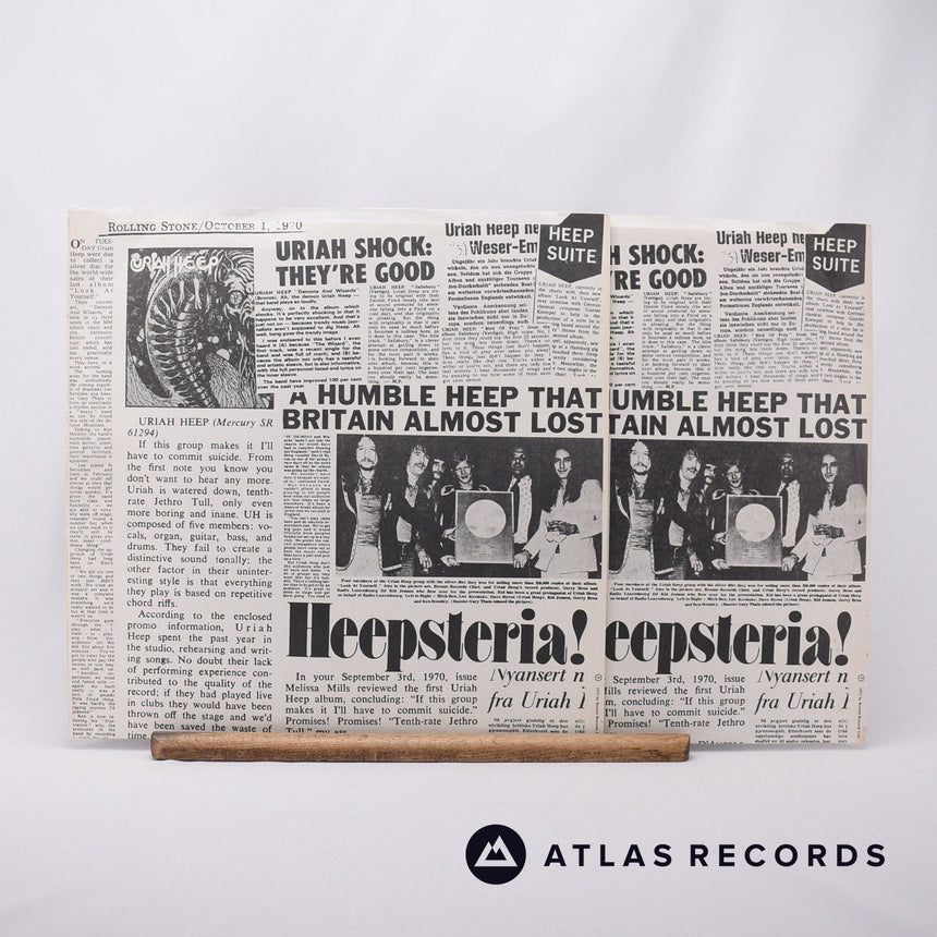 Uriah Heep - Uriah Heep Live - A-2 B-2 A-1 B-1 Double LP Vinyl Record - VG+/EX