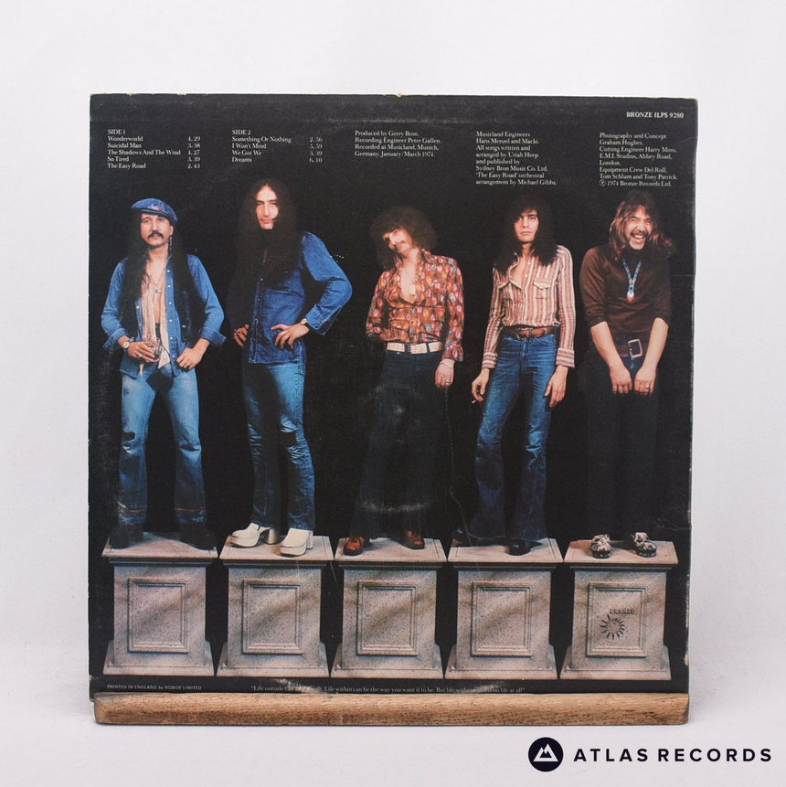 Uriah Heep - Wonderworld - LP Vinyl Record - VG+/VG+