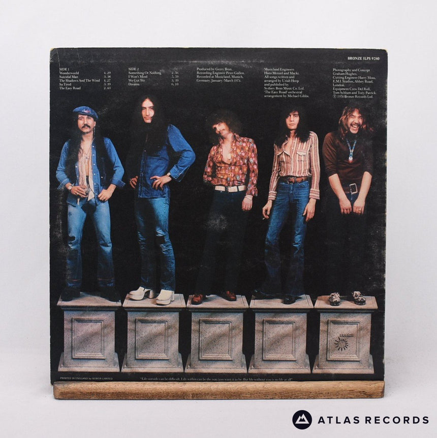 Uriah Heep - Wonderworld - LP Vinyl Record - VG+/VG+