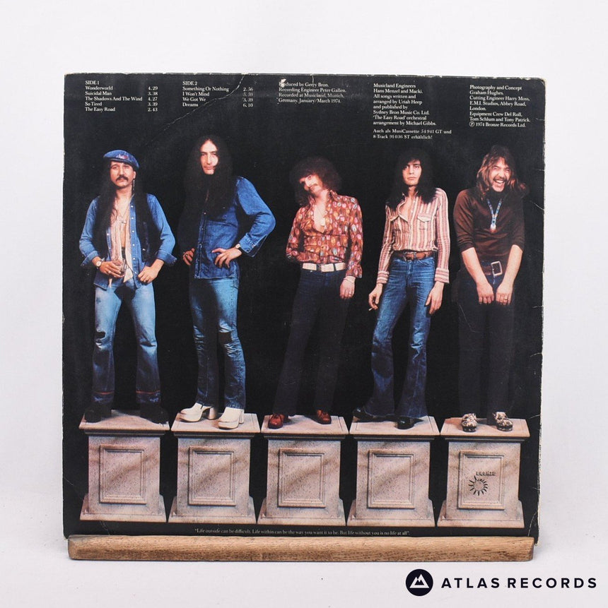 Uriah Heep - Wonderworld - LP Vinyl Record - VG+/VG+