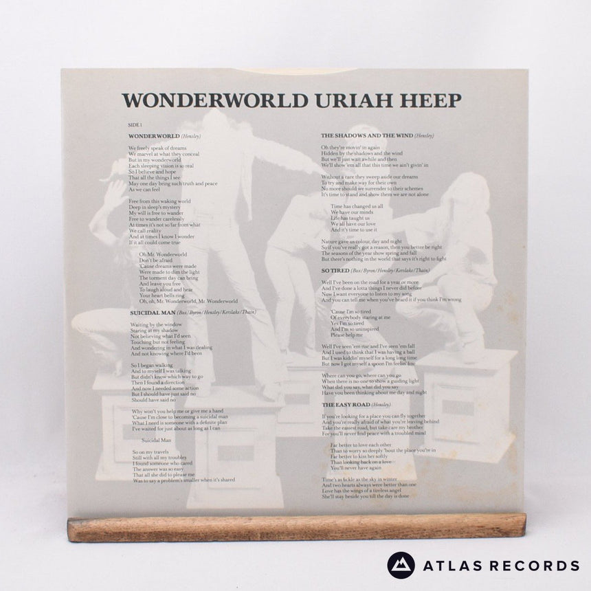 Uriah Heep - Wonderworld - A-3 B-2 LP Vinyl Record - EX/NM