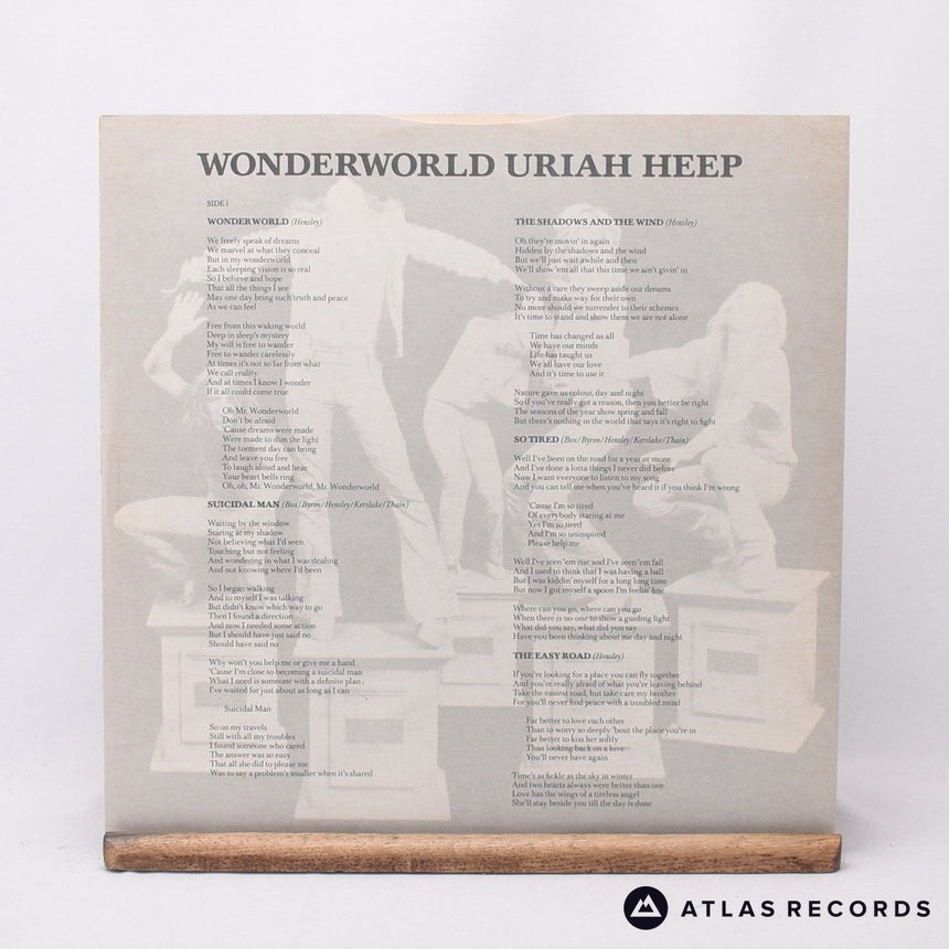 Uriah Heep - Wonderworld - A-3 B-2 LP Vinyl Record - VG/VG+