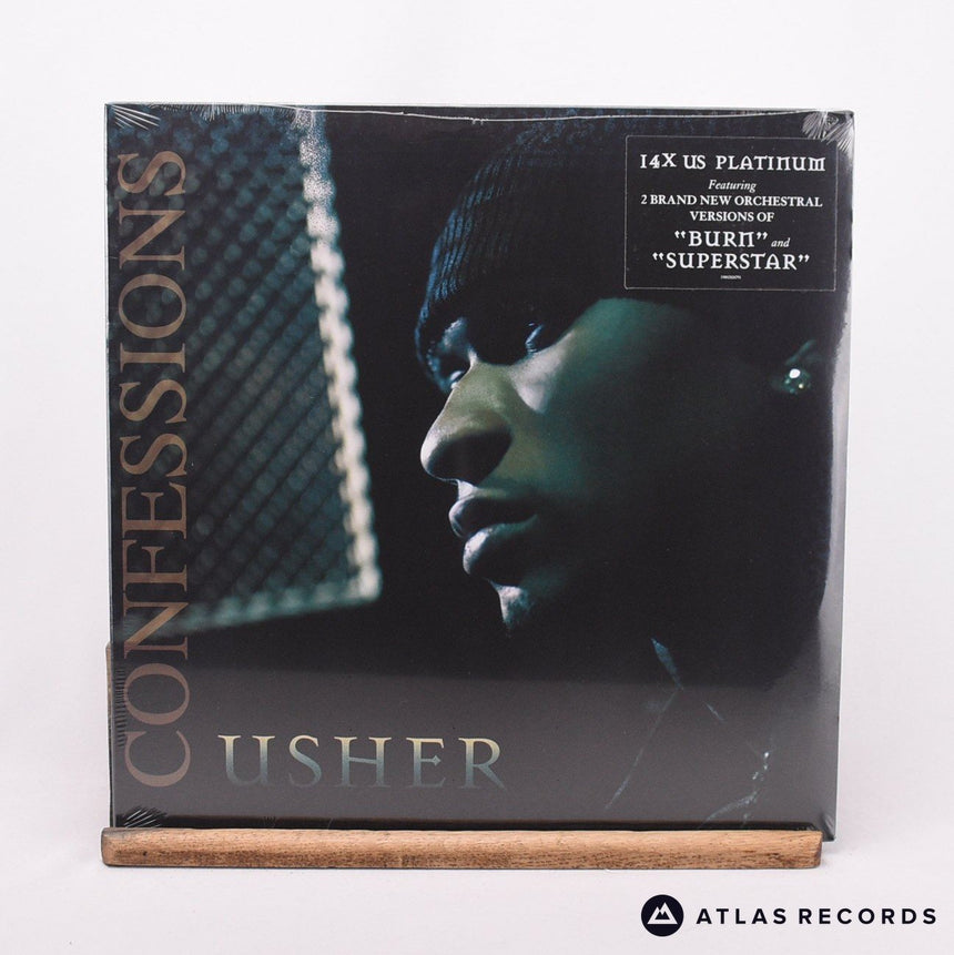 Usher Confessions 2 x LP Vinyl Record - Front Cover & Record