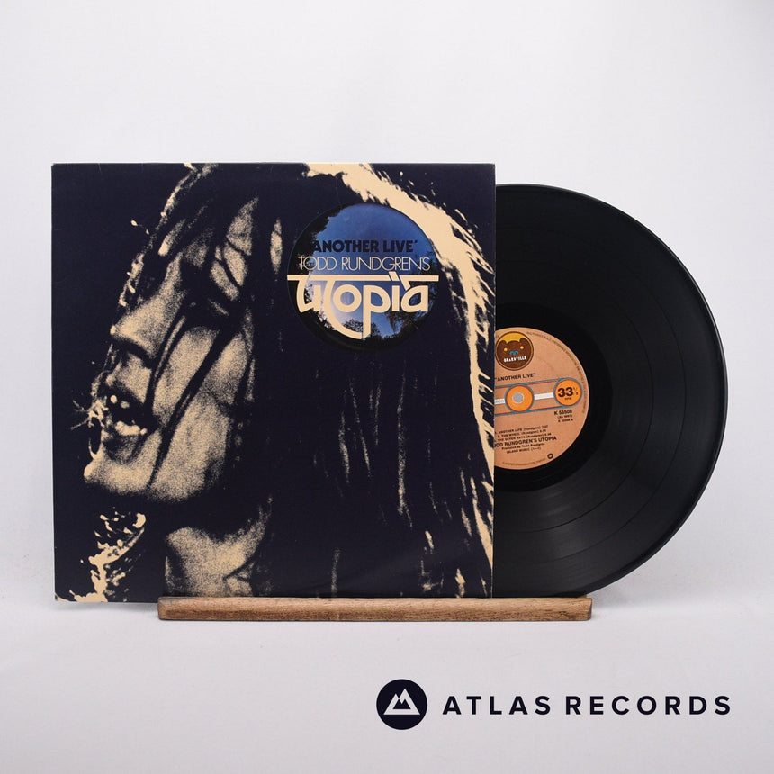 Utopia Another Live LP Vinyl Record - Front Cover & Record