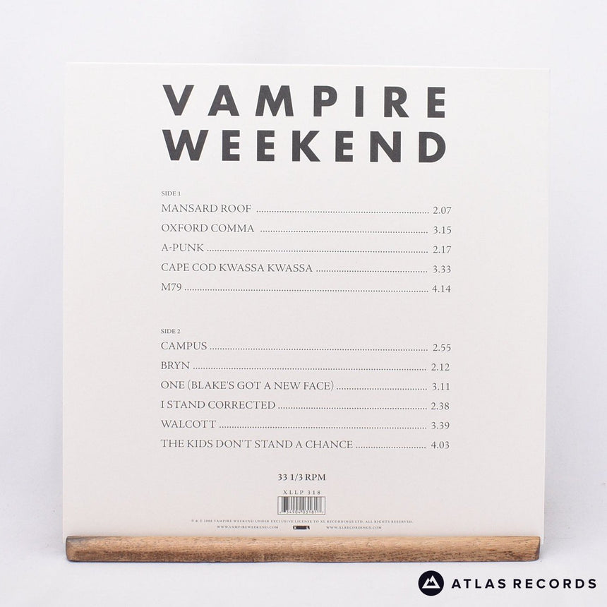 Vampire Weekend - Vampire Weekend - Lyric Sheet LP Vinyl Record - NM/NM