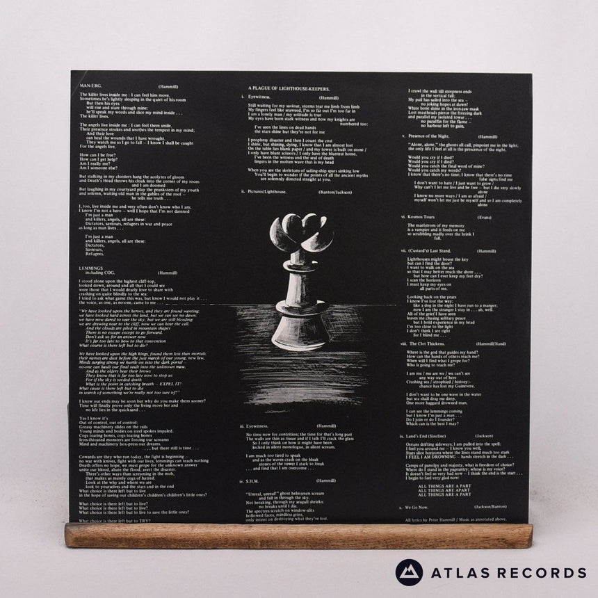 Van Der Graaf Generator - Pawn Hearts - A-1 B-1 LP Vinyl Record - EX/NM
