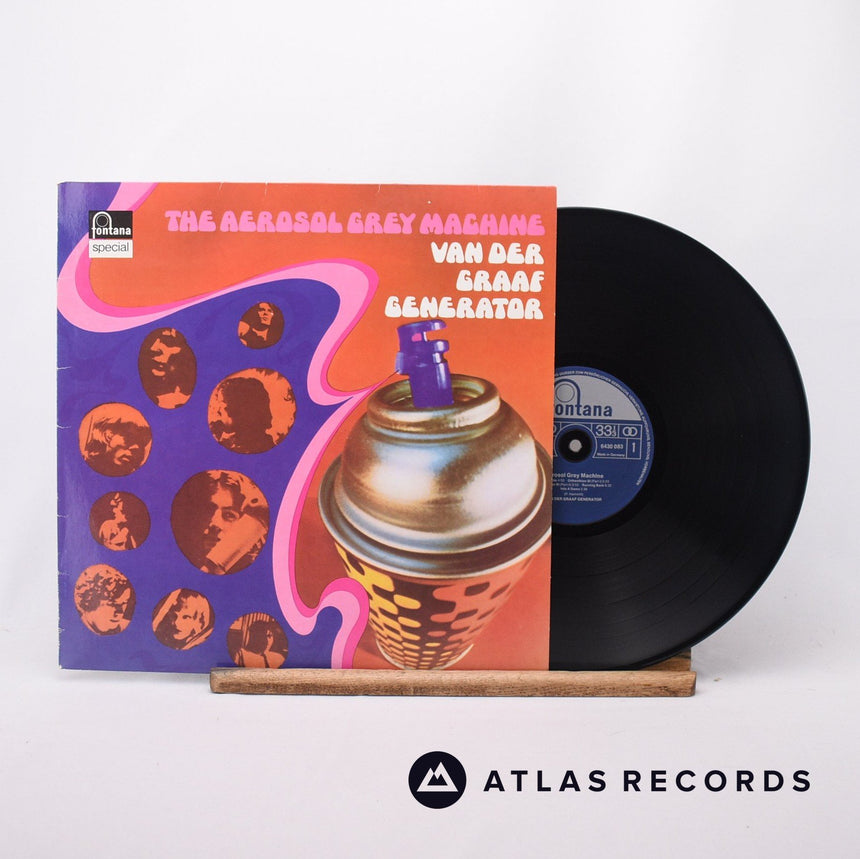 Van Der Graaf Generator The Aerosol Grey Machine LP Vinyl Record - Front Cover & Record