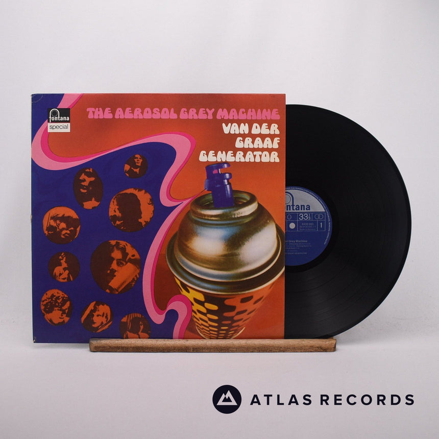 Van Der Graaf Generator The Aerosol Grey Machine LP Vinyl Record - Front Cover & Record