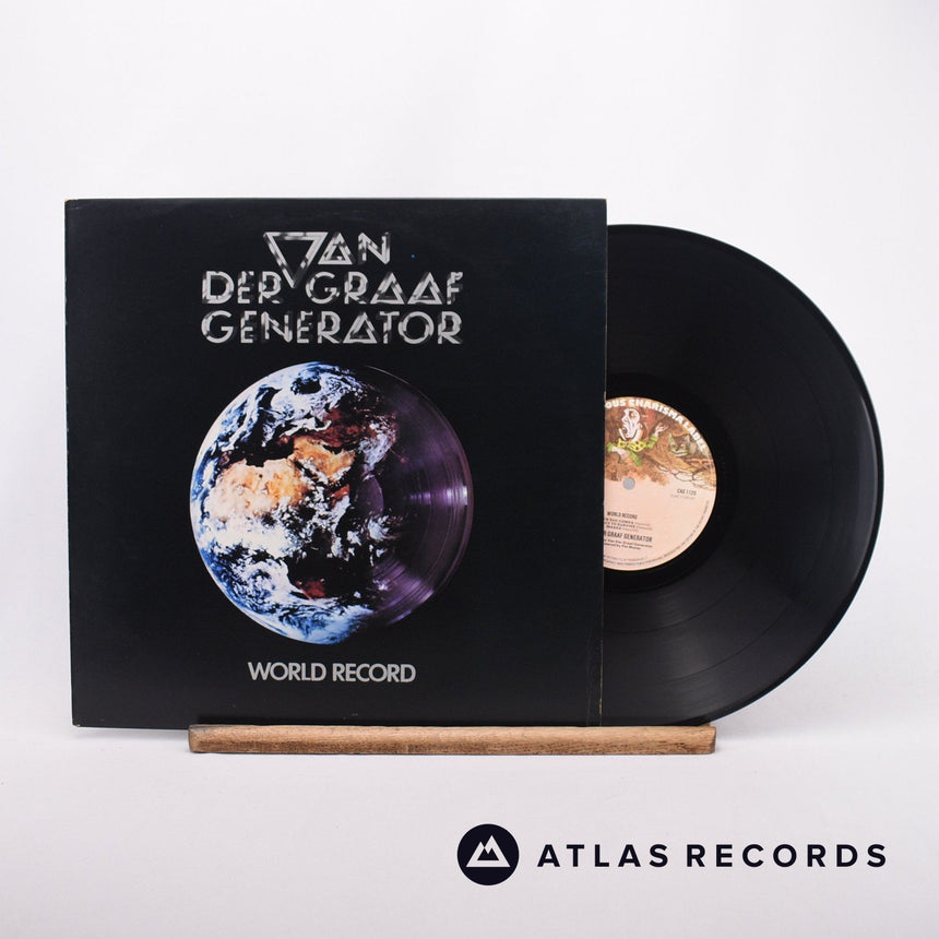 Van Der Graaf Generator World Record LP Vinyl Record - Front Cover & Record