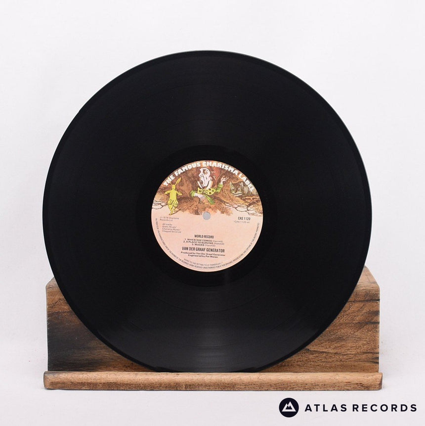Van Der Graaf Generator - World Record - Repress LP Vinyl Record - EX/EX