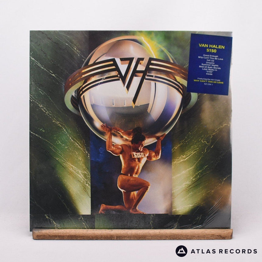 Van Halen 5150 LP Vinyl Record - Front Cover & Record