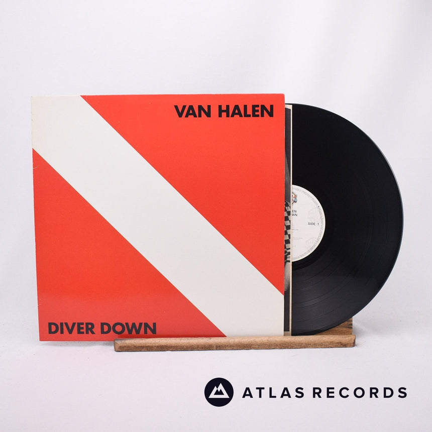 Van Halen Diver Down LP Vinyl Record - Front Cover & Record