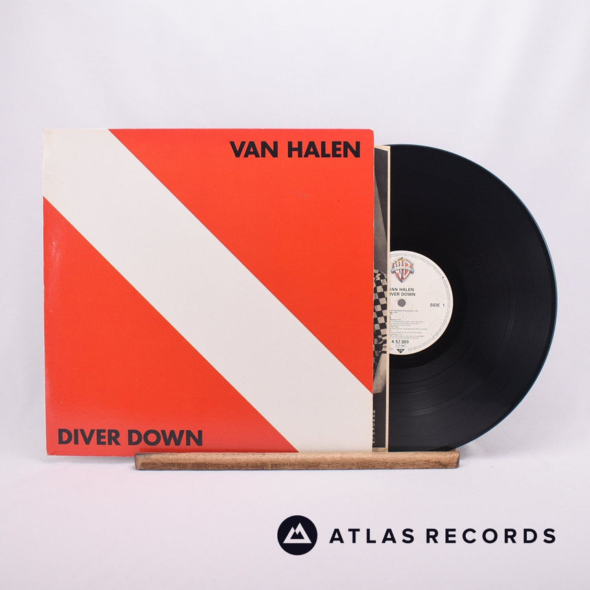 Van Halen Diver Down LP Vinyl Record - Front Cover & Record