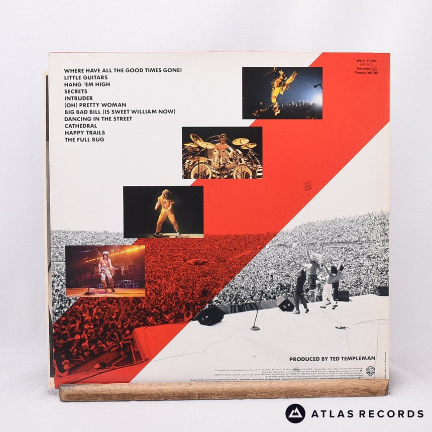 Van Halen - Diver Down - Reissue Strawberry LP Vinyl Record - EX/EX