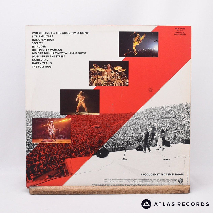 Van Halen - Diver Down - Reissue Strawberry LP Vinyl Record - EX/EX
