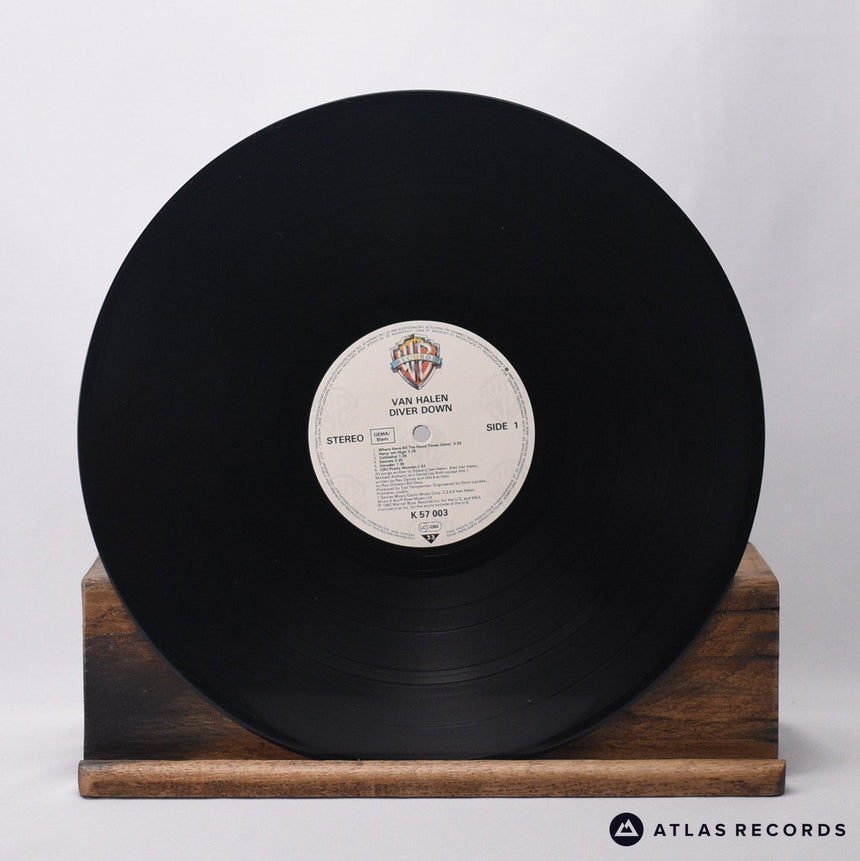 Van Halen - Diver Down - Reissue Strawberry LP Vinyl Record - EX/EX