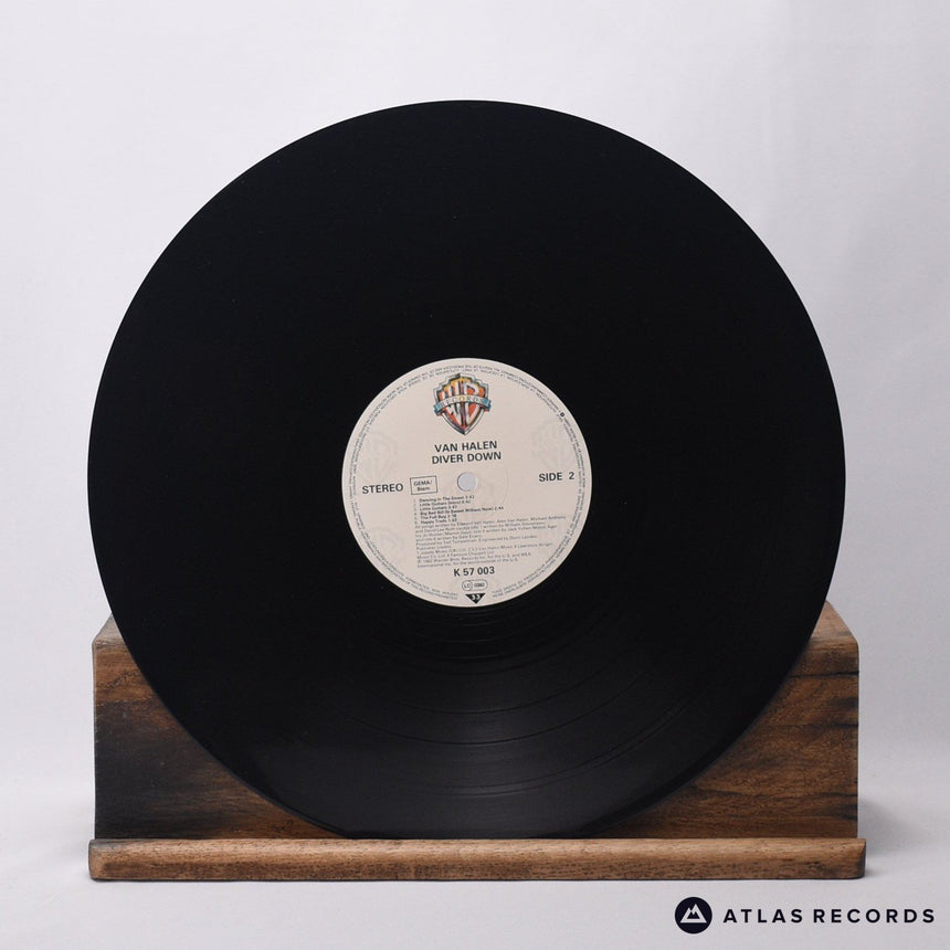 Van Halen - Diver Down - Reissue Strawberry LP Vinyl Record - EX/EX