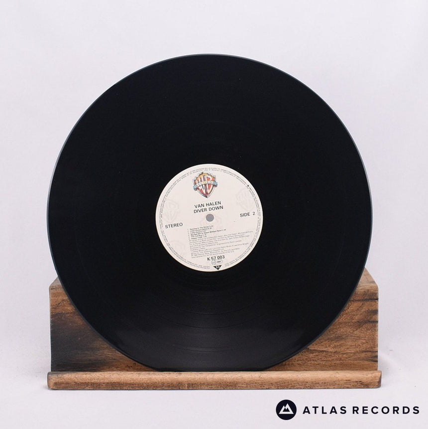 Van Halen - Diver Down - Strawberry LP Vinyl Record - EX/EX