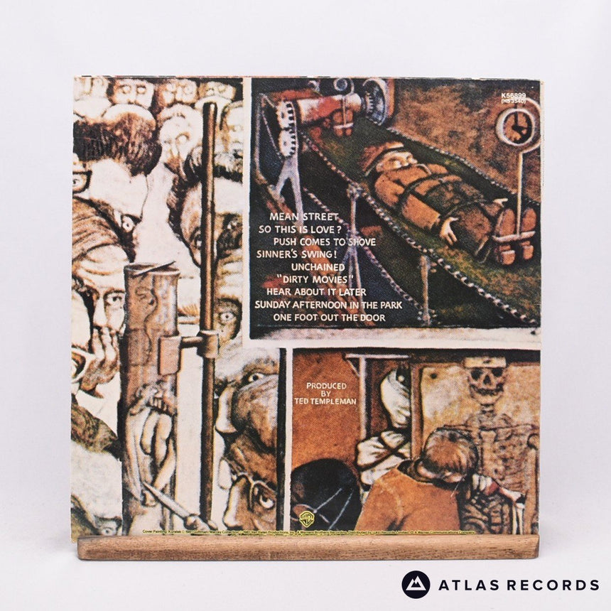 Van Halen - Fair Warning - Strawberry A1 B1 LP Vinyl Record - EX/EX