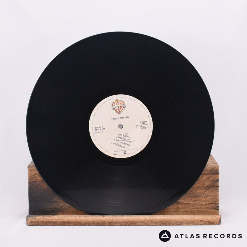 Van Halen - Fair Warning - Strawberry A1 B1 LP Vinyl Record - EX/EX