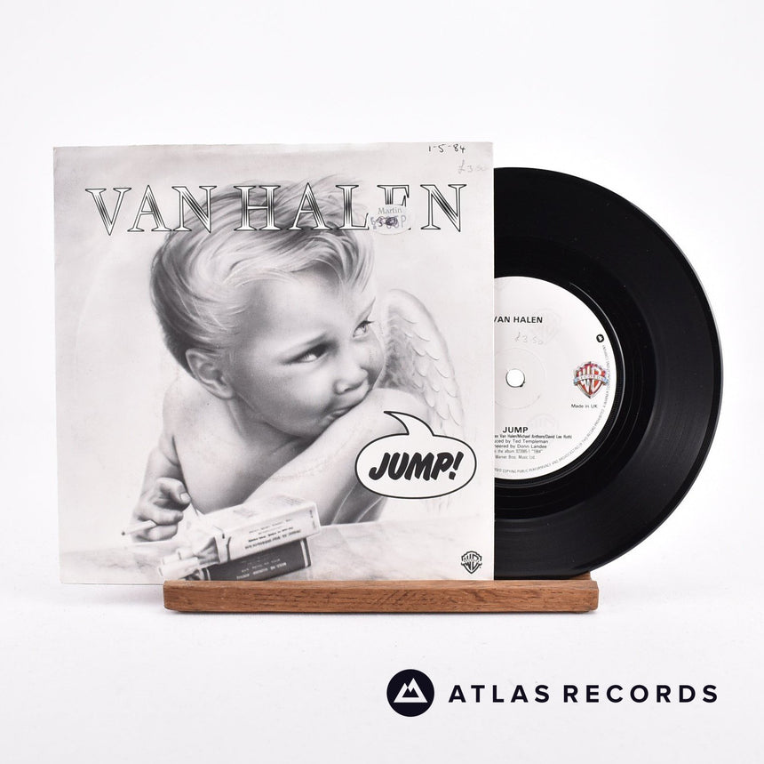Van Halen Jump! 7" Vinyl Record - Front Cover & Record