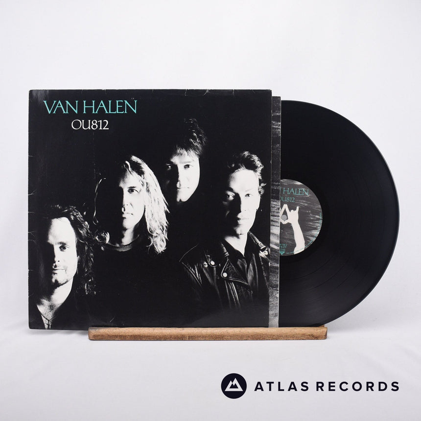 Van Halen OU812 LP Vinyl Record - Front Cover & Record