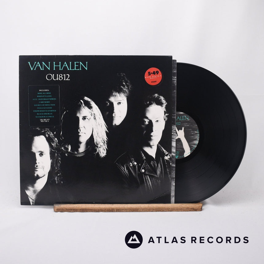 Van Halen - OU812 - Embossed Sleeve A Bx LP Vinyl Record - EX/EX
