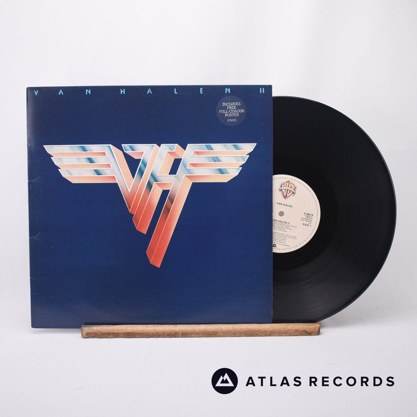 Van Halen Van Halen II LP Vinyl Record - Front Cover & Record