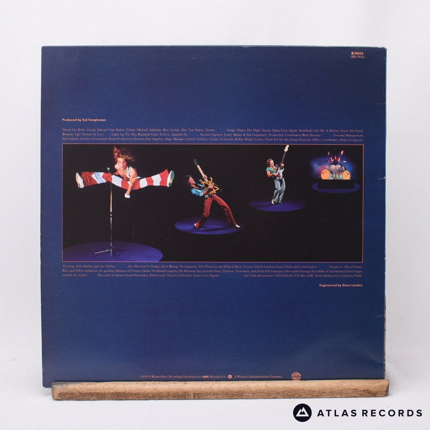 Van Halen - Van Halen II - Strawberry LP Vinyl Record - EX/EX