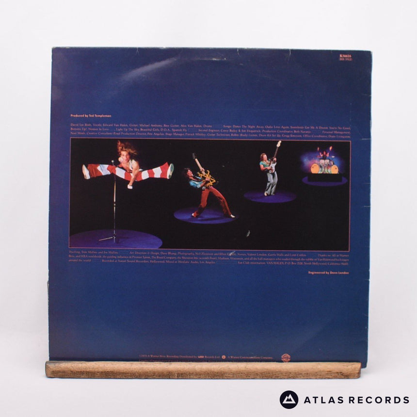 Van Halen - Van Halen II - Strawberry A1 B1 LP Vinyl Record - VG+/EX