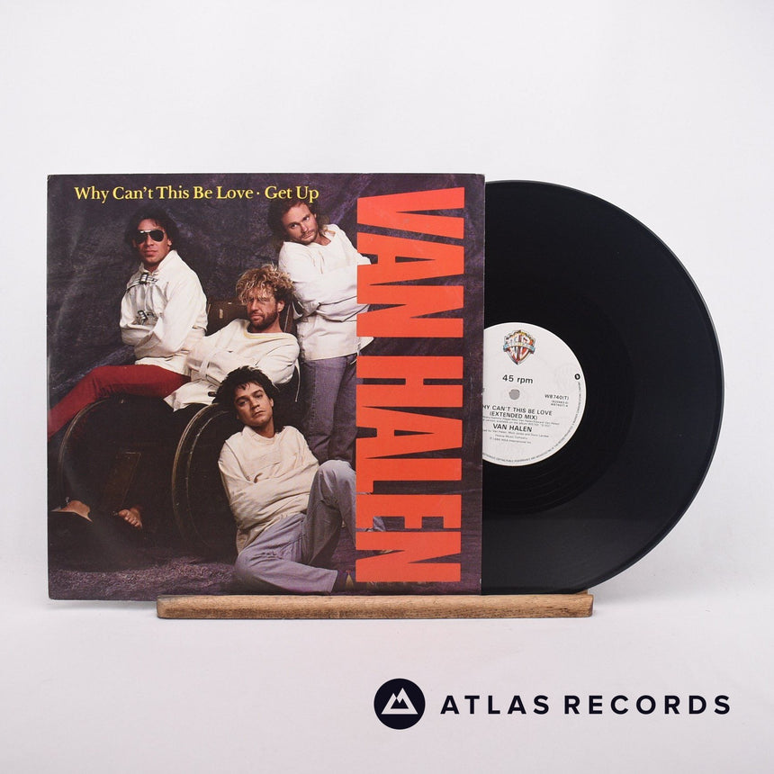 Van Halen Why Can't This Be Love 12" Vinyl Record - Front Cover & Record