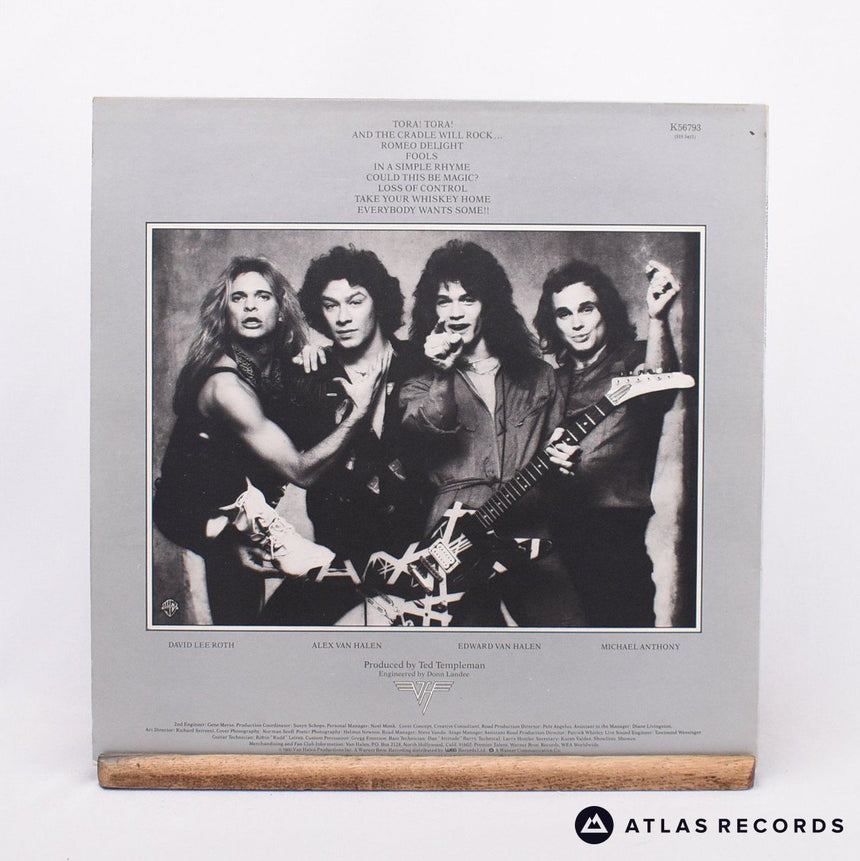 Van Halen - Women And Children First - Poster Strawberry LP Vinyl Record - EX/EX