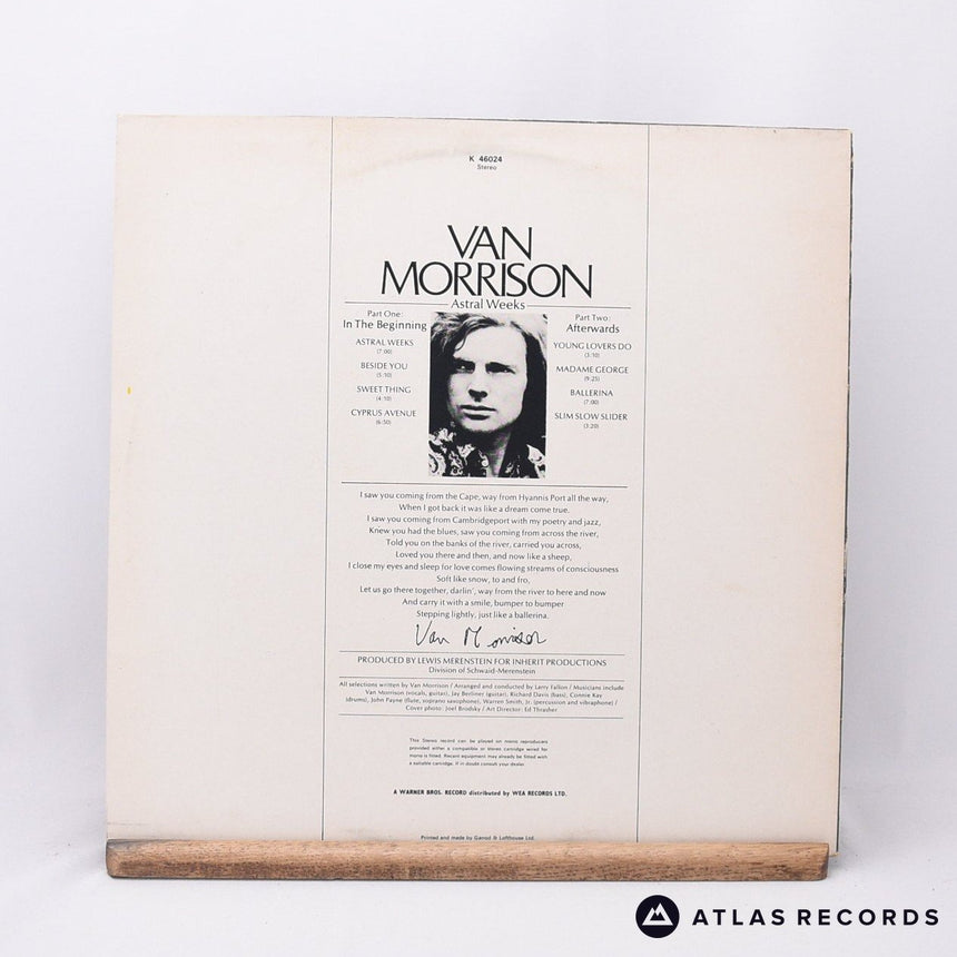 Van Morrison - Astral Weeks - Reissue LP Vinyl Record - VG+/EX