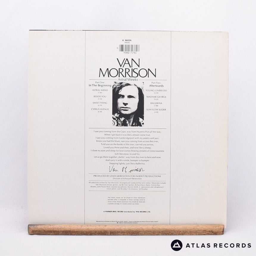 Van Morrison - Astral Weeks - Reissue LP Vinyl Record - VG+/EX