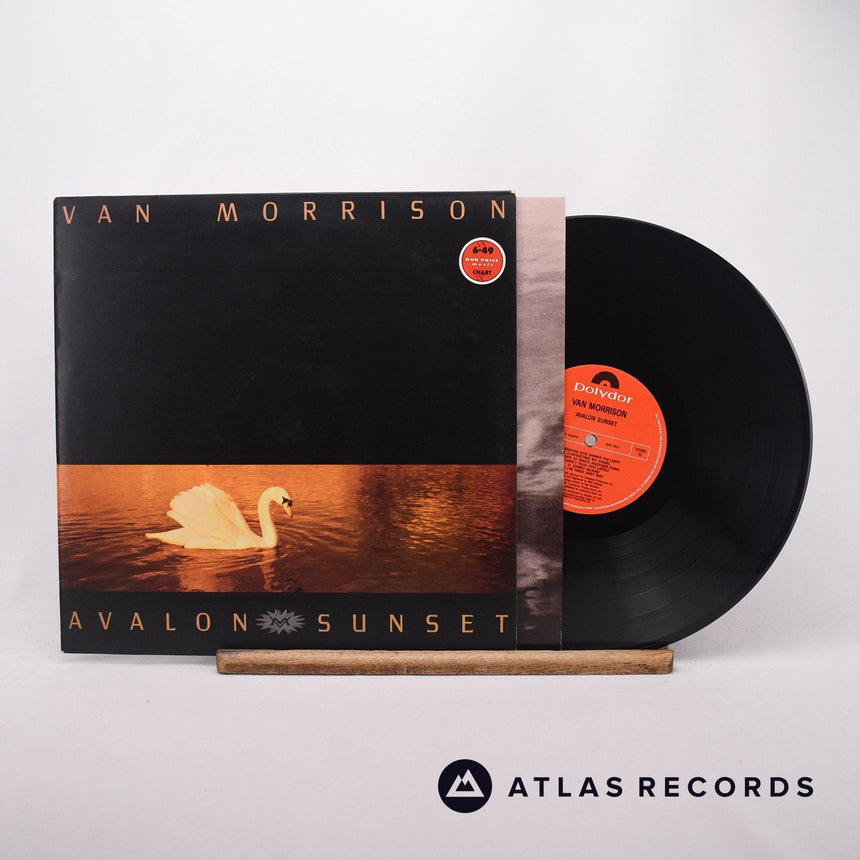 Van Morrison Avalon Sunset LP Vinyl Record - Front Cover & Record
