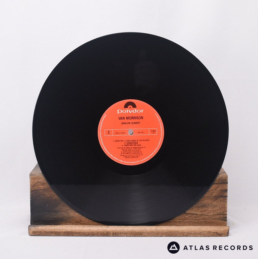 Van Morrison - Avalon Sunset - LP Vinyl Record - EX/EX