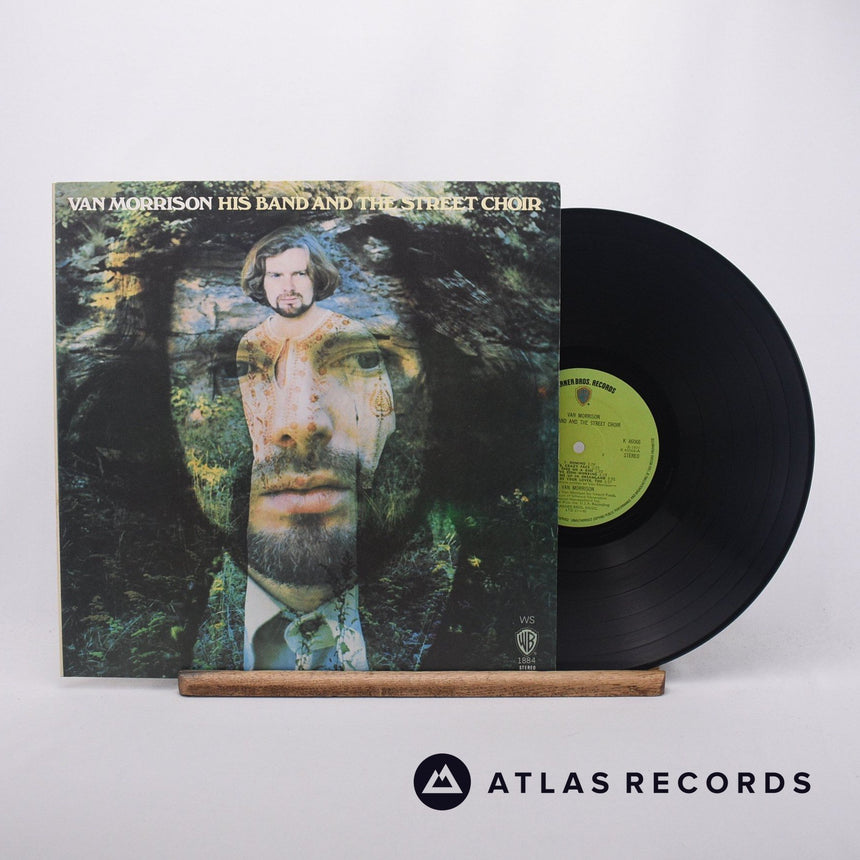 Van Morrison His Band And The Street Choir LP Vinyl Record - Front Cover & Record