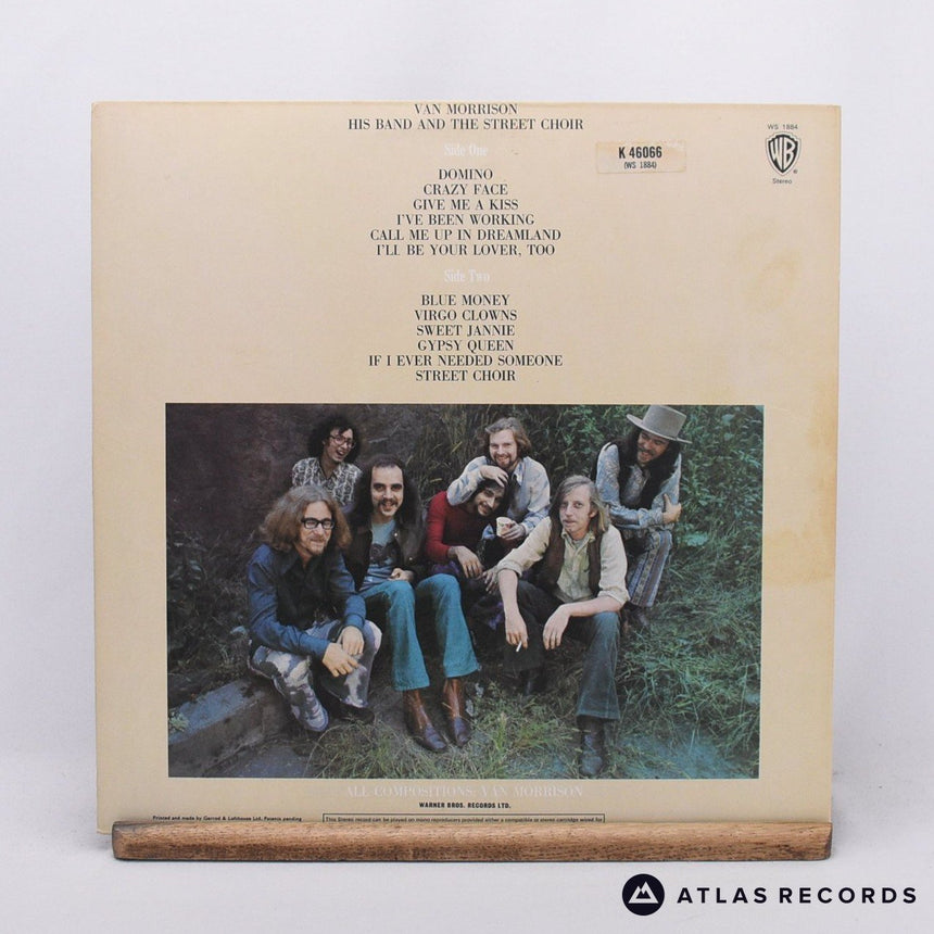 Van Morrison - His Band And The Street Choir - Gatefold LP Vinyl Record - EX/EX