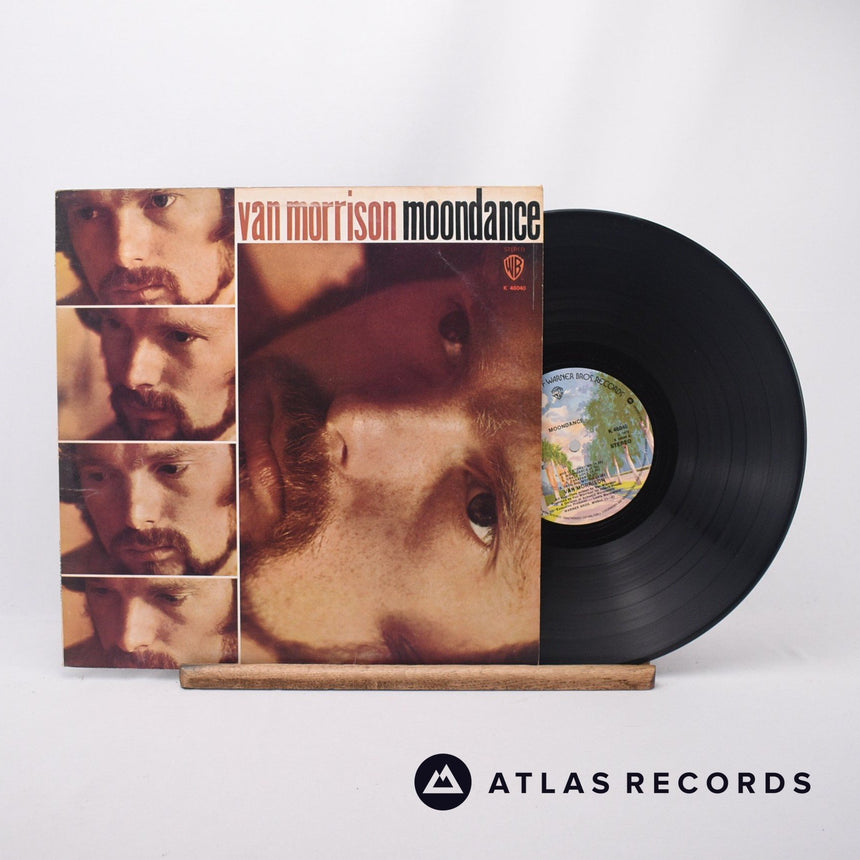 Van Morrison Moondance LP Vinyl Record - Front Cover & Record