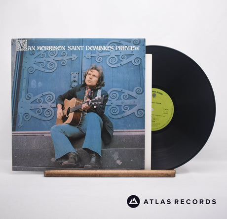 Van Morrison Saint Dominic's Preview LP Vinyl Record - Front Cover & Record